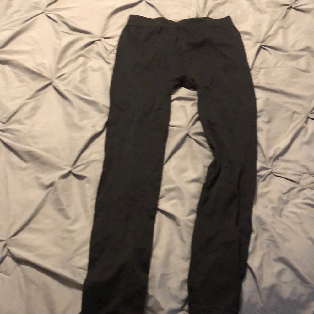 Black leggings one size